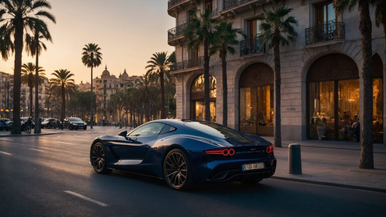 Barcelona luxury car rental