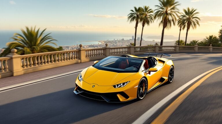 Renting Lamborghini Huracan Barcelona